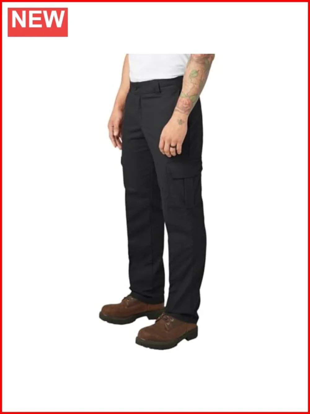 Men's Slim Fit Cargo Pants Flex Fabric Moisture-Wicking Stain Release